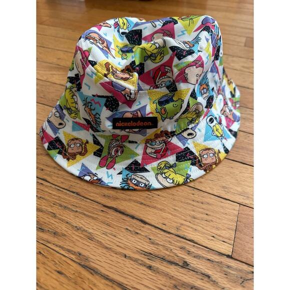 Adult Nickelodeon 90's Retro Bucket Hat - Picture 2 of 3